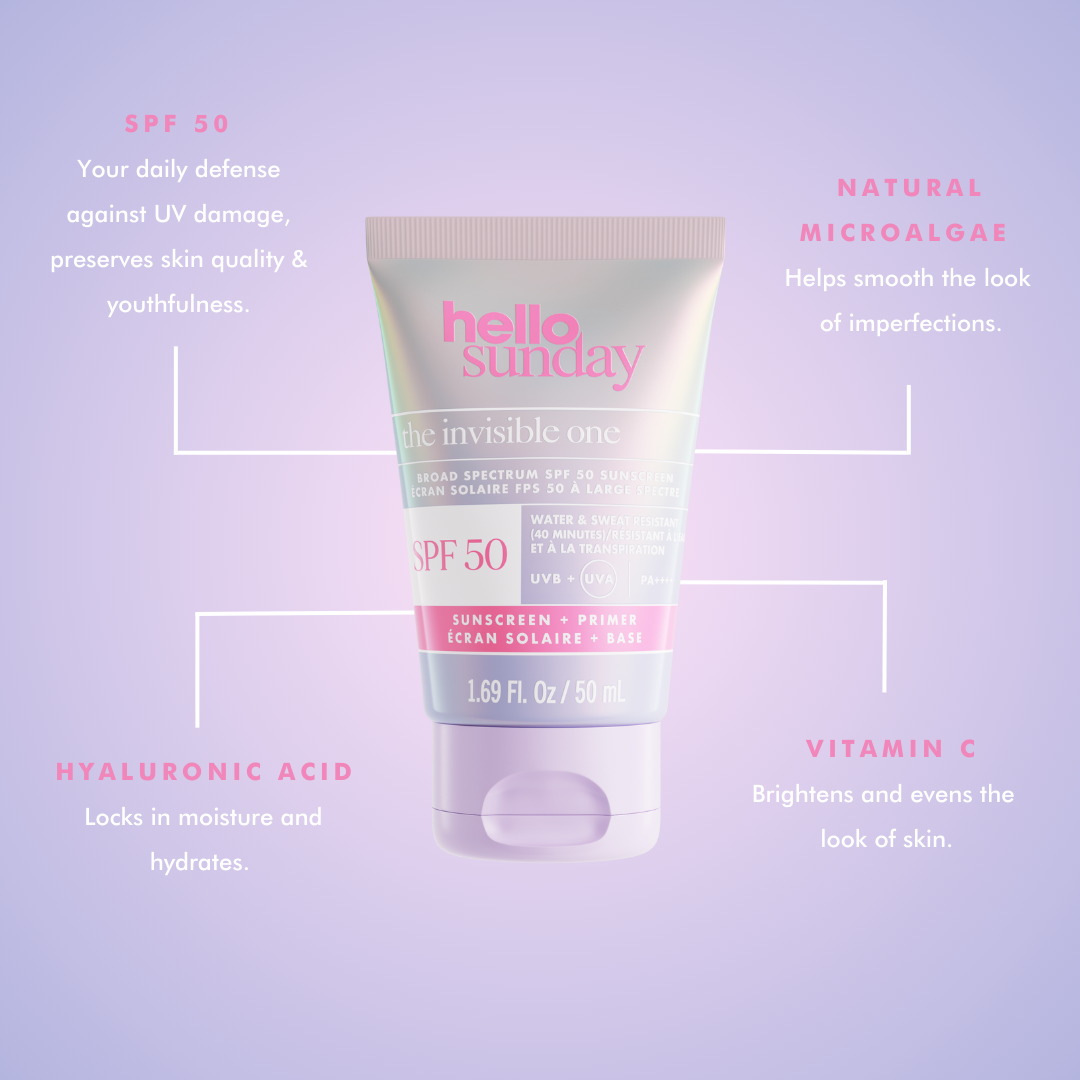 The Invisible One Printable Hello Sunday SPF - The Invisible One SPF 50